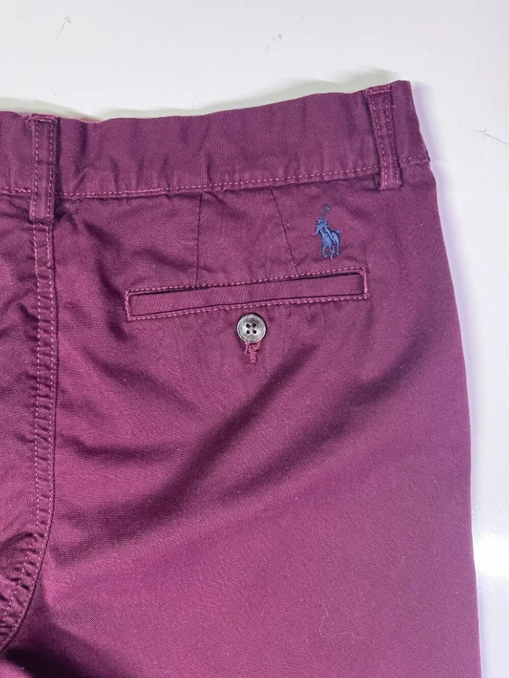 POLO Ralph Lauren Boy's Size 16 Maroon Chino Pants